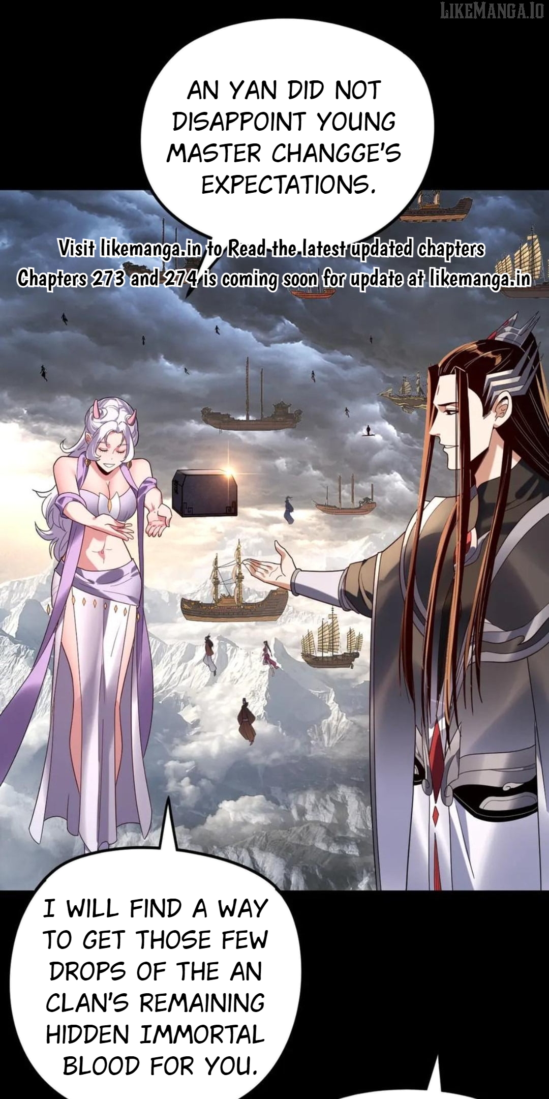 Me, The Heavenly Destined Villain Chapter 272 - page 1